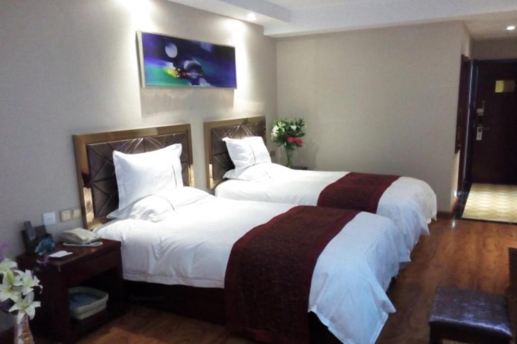 Greentree Inn Geermu Walking Street Business Hotel Golmud Εξωτερικό φωτογραφία